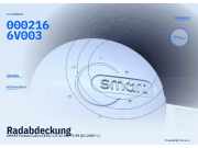 Radabdeckung SMART Fortwo Cabrio (451) 0002166V003