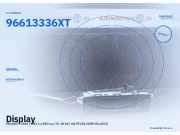 Display PEUGEOT 206+ (T3E) 96613336XT