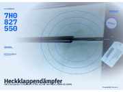 Heckklappendämpfer VW Transporter T5 Kasten 7H0827550