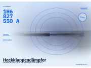Heckklappendämpfer VW Golf III (1H) 1H6827550A