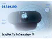 Schalter für Außenspiegel MINI Mini (R50, R53) 6924652 03216100