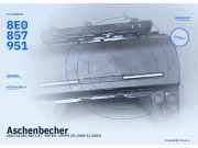 Aschenbecher AUDI A4 (8E, B6) 8E0857951