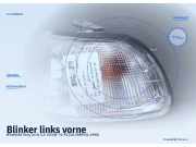 Blinker links vorne HYUNDAI Pony (X-2)