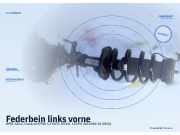 Federbein links vorne OPEL Astra J Sports Tourer