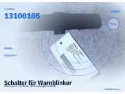 Schalter für Warnblinker OPEL Astra H 13100105
