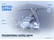 Fensterheber rechts vorne TOYOTA Previa I (R1, R2) 85720-20060