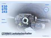(230865 Lenkstockschalter DACIA Lodgy (JS) E10670243) E10670243