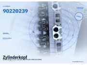 Zylinderkopf OPEL Omega A P5V 90220239
