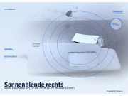 Sonnenblende rechts SKODA Fabia Kombi (6Y)