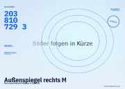 Außenspiegel rechts Mercedes-Benz E-Klasse W211 2038107293 744 Brillantsilber 2038107293