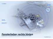 Fensterheber rechts hinten FORD Escort IV Cabriolet (ALF)