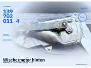 Wischermotor hinten RENAULT 19 I (B/C 53) 1397020114