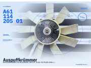 Auspuffkrümmer MERCEDES-BENZ Vito Bus (W639) A6111420501
