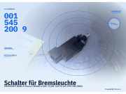 Schalter für Bremsleuchte MERCEDES-BENZ A-Klasse (W168) 0015452009