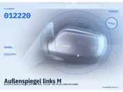 Außenspiegel links MAZDA 6 Station Wagon (GY) 012220