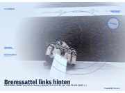 Bremssattel links hinten MERCEDES-BENZ Vito/Mixto Kasten (W639)
