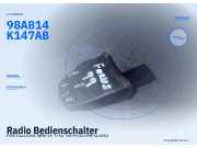 Radio Bedienschalter FORD Focus (DAW, DBW) 98AB14K147AB