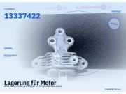 Lagerung für Motor OPEL Astra J (P10) 13337422