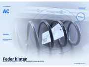 Feder hinten OPEL Corsa D (S07) AC