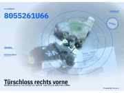 Türschloss rechts vorne NISSAN Almera Tino (V10) 8055261U66