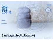 Anschlagpuffer für Federung VW Caddy III Kasten (2KA) 2K0511153B