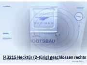 (43215 Hecktür (2-türig) geschlossen rechts MERCEDES-BENZ 100 Kasten (631))