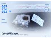 Drosselklappe FIAT Grande Punto (199) 0077363827