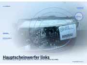 Hauptscheinwerfer links MITSUBISHI Space Wagon (N3W, N4W)