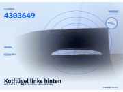 Kotflügel links hinten RENAULT 4 54253877 4303649