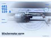 Wischermotor vorne VW Polo V (6R, 6C) 6R1955119A