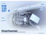 Einspritzpumpe VW Bora Variant (1J) 038130107D