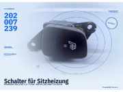 Schalter für Sitzheizung HYUNDAI i30 I (FD) 202007239