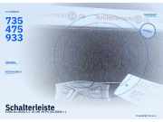 Schalterleiste FORD Ka (RU8) 735475933