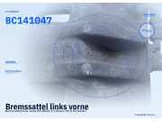 Bremssattel links vorne HYUNDAI H-1 Starex (H-1) BC141047