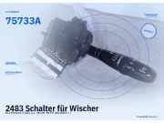 Schalter für Wischer KIA Picanto 1 (SA) 75733A