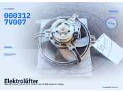 Elektrolüfter SMART Cabrio (MC 01) 0003127V007