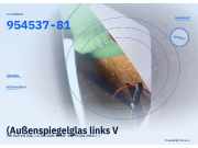 (Außenspiegelglas links VW Golf VII (5G) 95453781) 954537-81