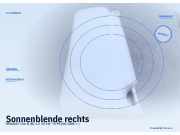 Sonnenblende rechts RENAULT Clio II (B)
