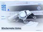 Wischermotor hinten VW Polo IV (9N, 9A) 6Q6955711A