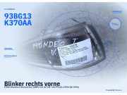 Blinker rechts vorne FORD Mondeo I Stufenheck (GBP) 93BG13K370AA