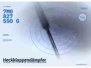 Heckklappendämpfer VW Sharan (7M)7M0827550G 7M0827550G