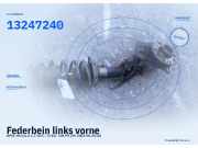 Federbein links vorne OPEL Meriva A 463016733 13247240