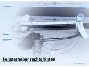 Fensterheber rechts hinten MITSUBISHI Carisma (DA0)