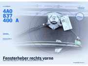 Fensterheber rechts vorne AUDI 100 (4A, C4) 4A0837400A