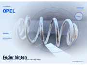 Feder hinten OPEL Meriva A OPEL