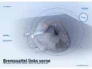Bremssattel links vorne VW Sharan (7M)