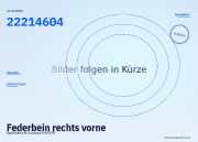 Federbein rechts vorne Opel Astra H Caravan (A04) 22214604