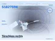 Türschloss rechts FIAT 500 (312) 51827594
