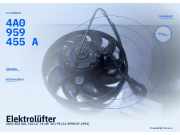 Elektrolüfter AUDI 100 (4A, C4) 4A0959455A