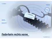 Federbein rechts vorne NISSAN Micra (K11)